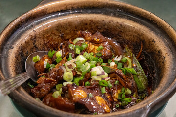 Dry chilli ba kut teh , Malaysian pork stew
