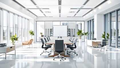 Modern Office Meeting Room