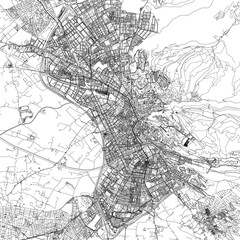 Fototapeta premium 3D illustration of city and urban in Granada Spain