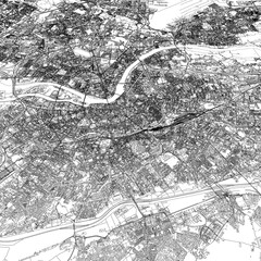 Obraz premium 3D illustration of city and urban in Toulouse France