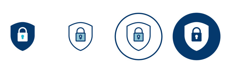 Security icon vector isolated on white background. protection icon. privacy. vpn