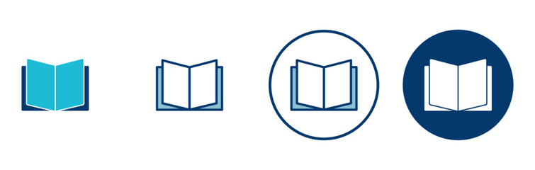 Book icon vector isolated on white background. Book vector icon. ebook icon