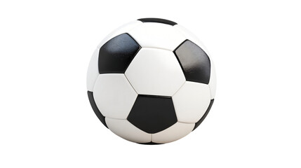 Fototapeta premium soccer ball isolated, Generative AI