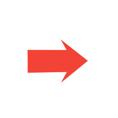 red arrow vector