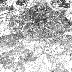 Fototapeta premium 3D illustration of city and urban in Montpellier France