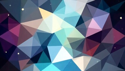 Obraz premium Abstract vector background, for design brochure, website, flyer. Triangles wallpaper for certificate, presentation, landing page 