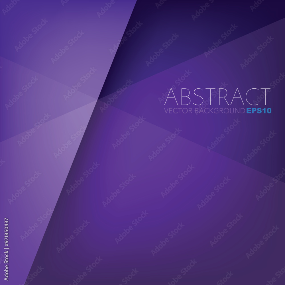 Poster graphic geometric triangle overlap vector layer background for text and message design