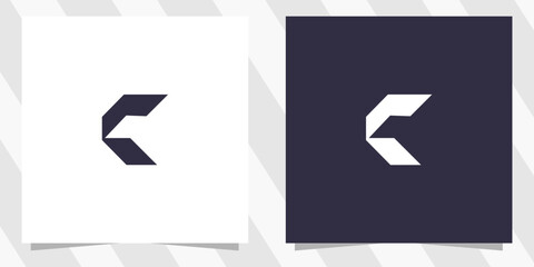 letter c logo design vector