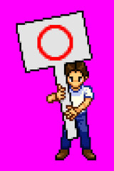 Tシャツ男性01大きなまる