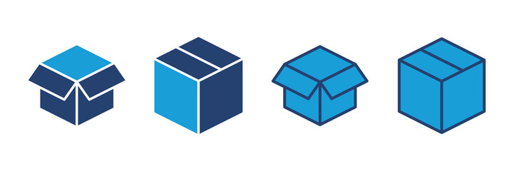 Box icon vector. box vector icon, package, parcel