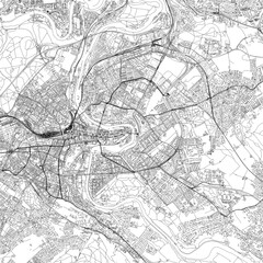 Fototapeta premium 3D illustration of city and urban in Bern Switzerland