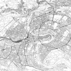 Naklejka premium 3D illustration of city and urban in Bern Switzerland