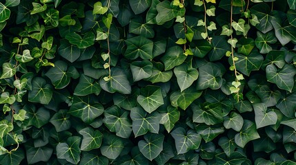 Plants and flowering vines are green.