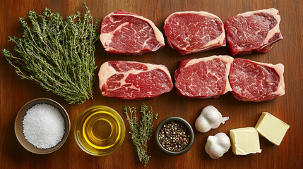 ingredients for making steak bites: