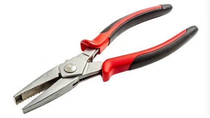 Obraz premium Pliers boasting adjustable jaws and a slender, lengthened nose enable users to grasp and manipulate objects in compact,