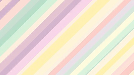 Diagonal Pastel Stripes Abstract Background