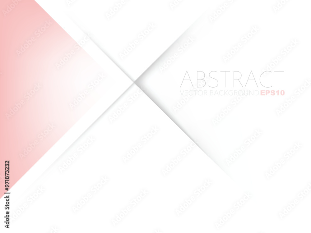 Poster graphic geometric triangle overlap vector layer background for text and message design