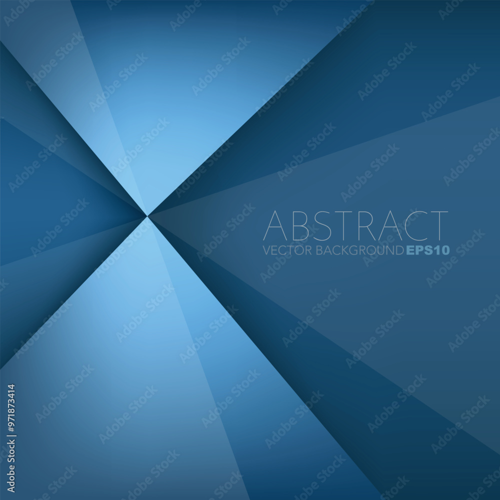 Poster graphic geometric triangle overlap vector layer background for text and message design