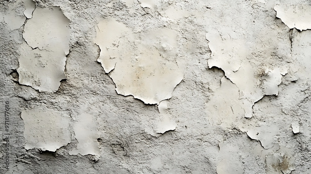 Poster old concrete wall texture background closeup retro plain cream color cement wall background texture 