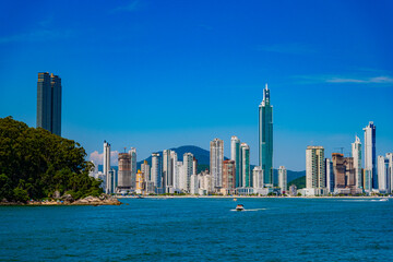 Naklejka premium CIDADE DE BALNEÁRIO CAMBORIÚ - SANTA CATARINA