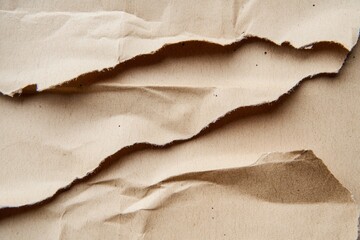 Fototapeta premium Textured Recycled Paper Background, Abstract Cardboard Sheet Design Element , ai