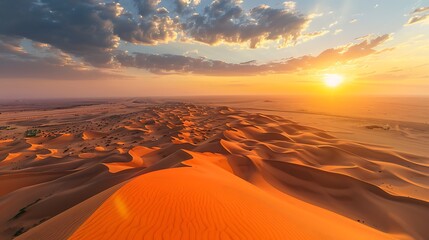 closeup view of Red Sand dunes Riyadh.
