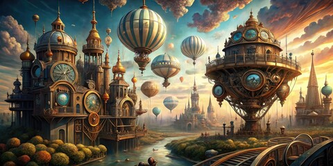 Obraz premium buddha statue at temple