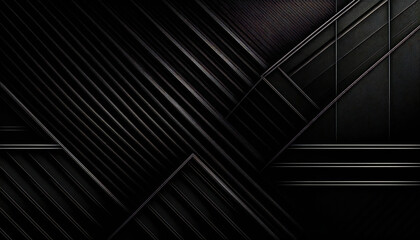 Obraz premium Background. Abstract black background material. Geometric pattern. Black background material.