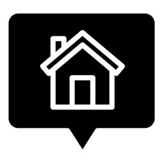 chat with house icon