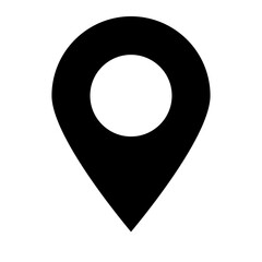Location pin icon. Map pin place marker. Location icon. Map marker pointer icon set. GPS location symbol collection.