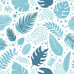 Fototapeta premium seamless floral pattern