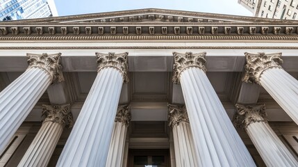 Fototapeta premium Banking regulations are rules and guidelines set by governments or regulatory agencies to oversee and manage the banking industry to ensure the safety and stability of financial systems. These regulat