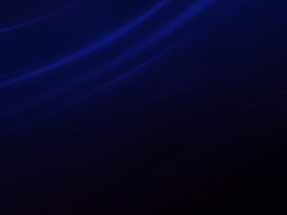 Abstract illustration of dark blue background, sea, wind, energy, underwater.