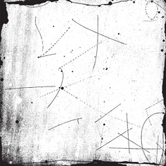 Abstract grunge black and white distressed texture background , grey black white  abstract noise texture