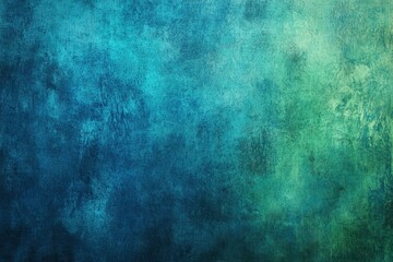 Fototapeta premium Abstract Teal and Green Textured Background