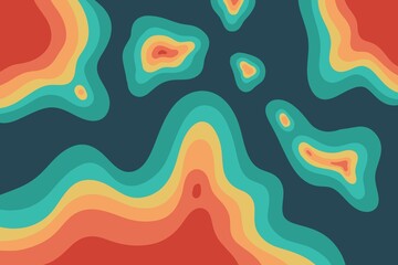 Colorful liquid abstract 