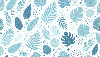 Fototapeta premium seamless floral pattern