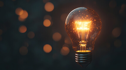 Smart bulb connected to future energy