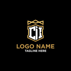 Initial logo C monogram