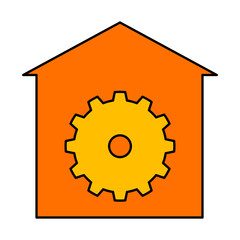 maintenance of construction tool filled icon collections