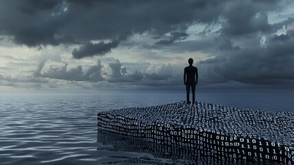 Digital Isolation: Symbolic Representation of Disconnection in a Binary World