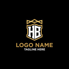 Initial logo H monogram