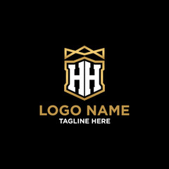 Initial logo H monogram