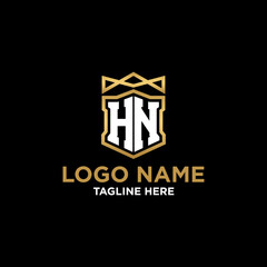 Initial logo H monogram