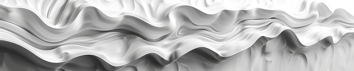 Obraz premium White Geometric Abstract Animation - 3D Rendered Seamless Loop
