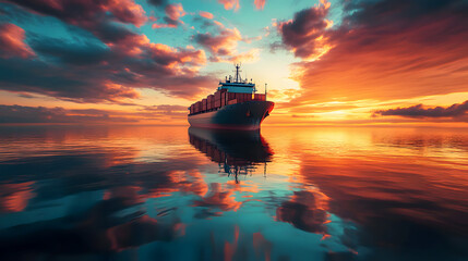 Obraz premium Tiny droplets of skincare essence water catching and refracting light, creating a spectrum of colors and shadows