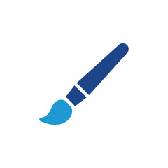 Paint Brush icon, Brush sign vector
