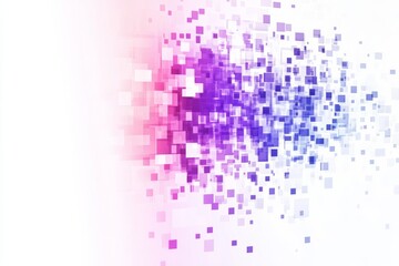 Modern digital gradient, abstract design, white background