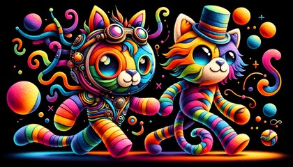 Aventuras Cósmicas: Viaje al Reino de los Colore