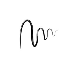 chalk wave abstract lines